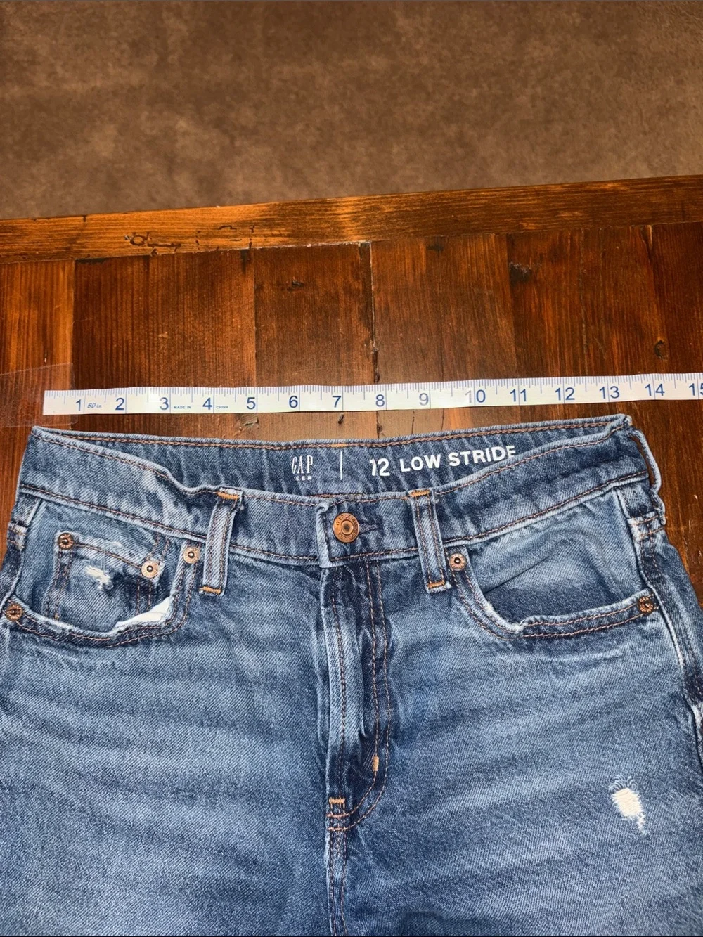 Gap Teen Low Rise Stride Jeans Size 12